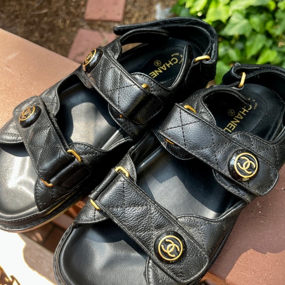 Like new Chanel dad sandals - Picture 4 of 5